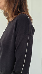 Maglia girocollo profilo