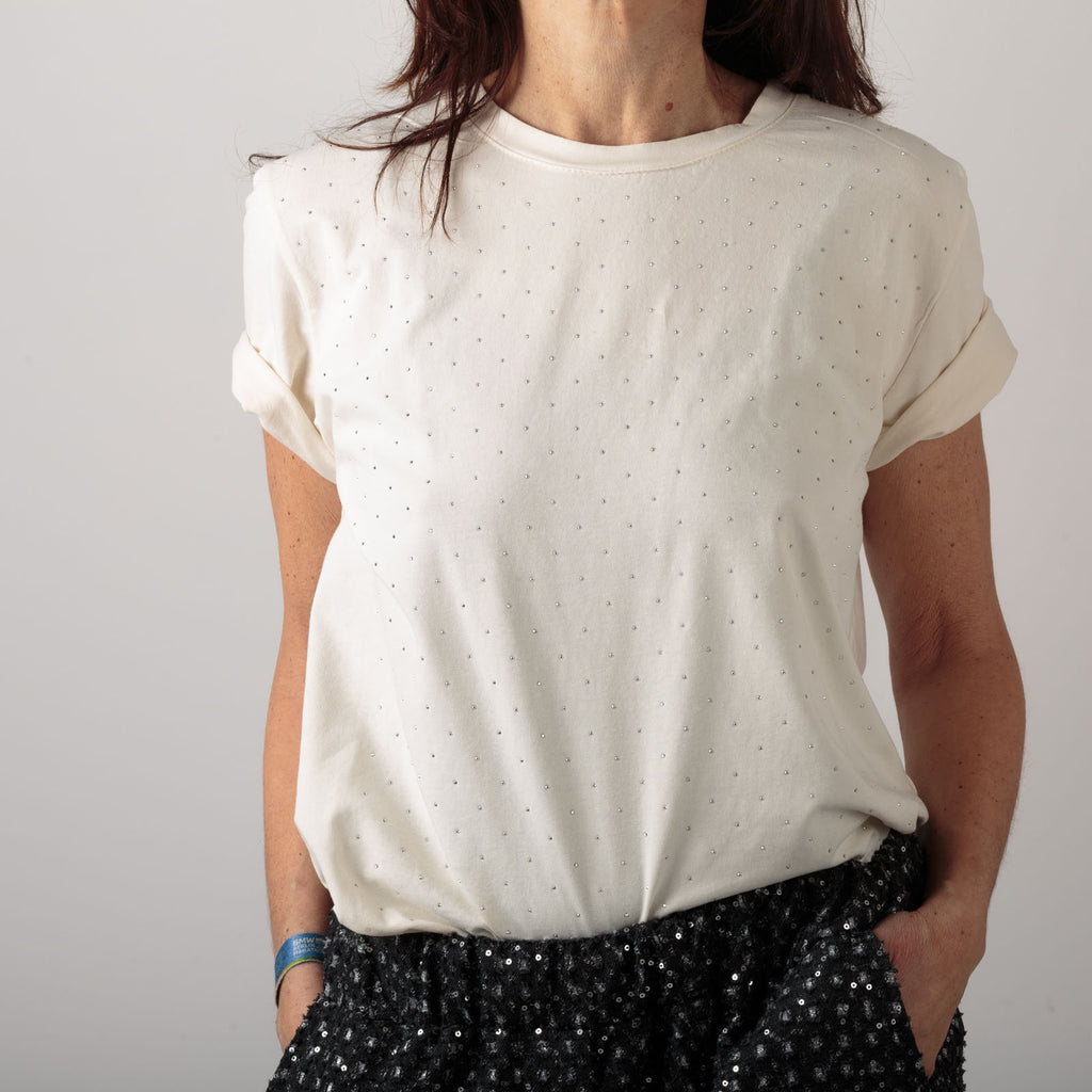 T-shirt Strass